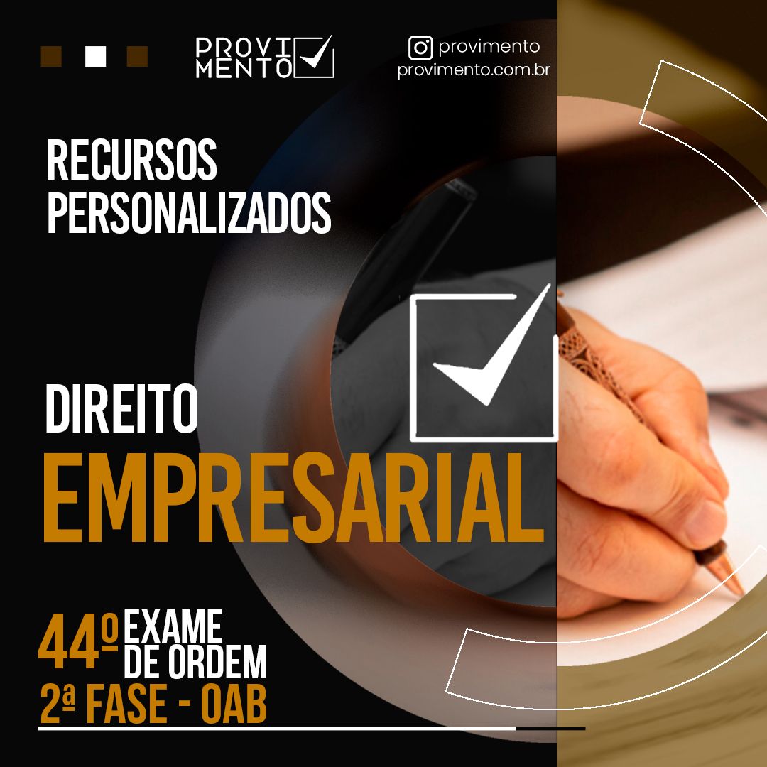 RECURSO DIREITO EMPRESARIAL 44